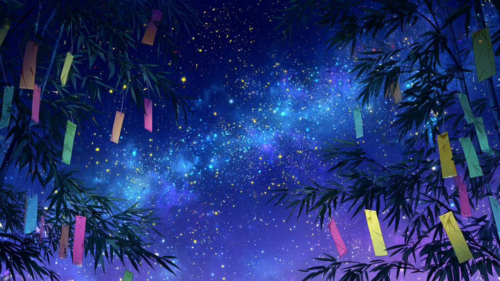 七夕 のイラスト無料のフリー素材 イラストエイト