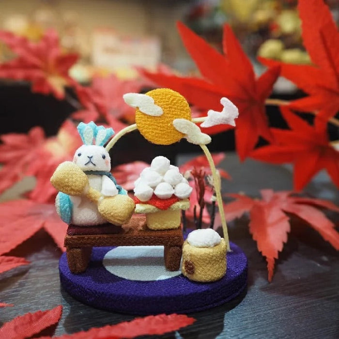 壁面飾り 秋 お月見ガーランド 十五夜 生地 Saki's factory☆ 通販 18038714Creema クリーマ