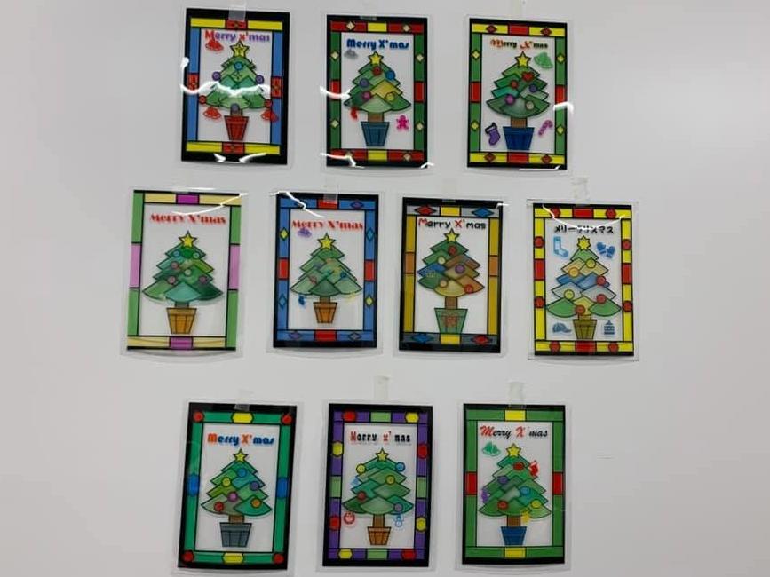 子どもたちの作品 クリスマス制作 : さとう幼稚園つぶやき日記