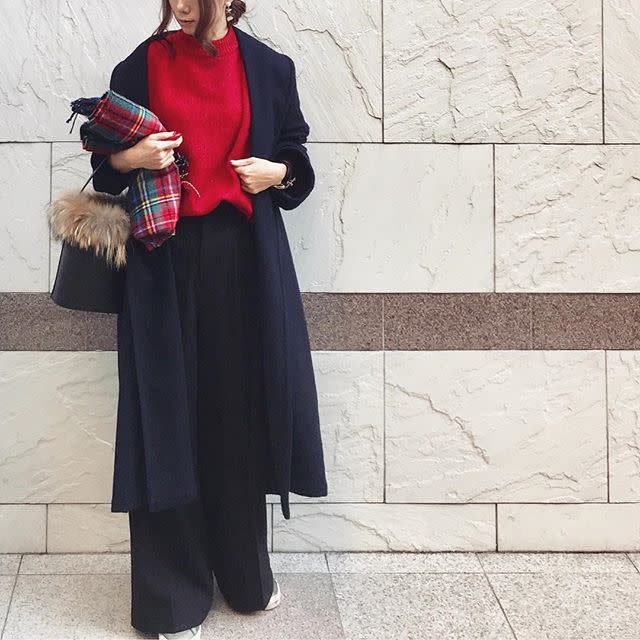 もうすぐクリスマス🎅🎄普段使いもできるクリスマスカラーコーデ+おまけ❤ la primavera No.L024