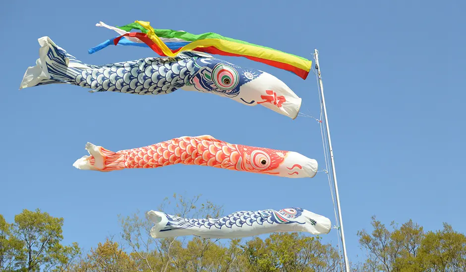 こどもの日の手作りアイデア「鯉のぼりピック 無料素材 」の作り方Happy Birthday Project