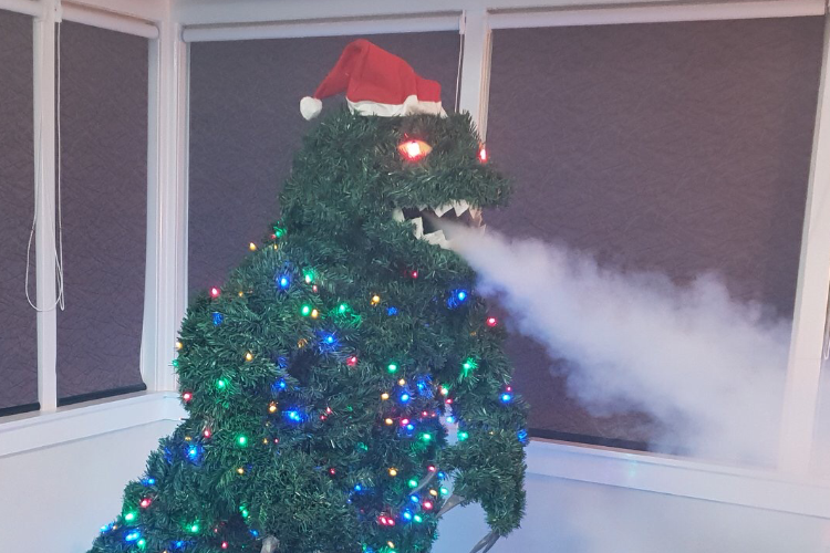 クリスマスのための面白いペットPremium AI生成画像