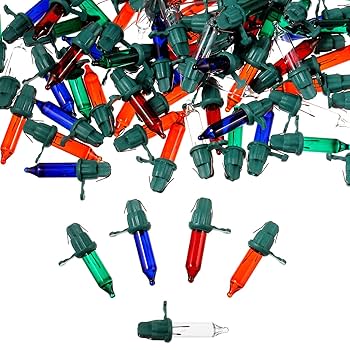 交換用のクリスマスツリー電球：セラミッククリスマスツリー用のマルチカラーセラミッククリスマスツリー電球交換用ライト、装飾的なトッパーセットを￥1,207DHgate