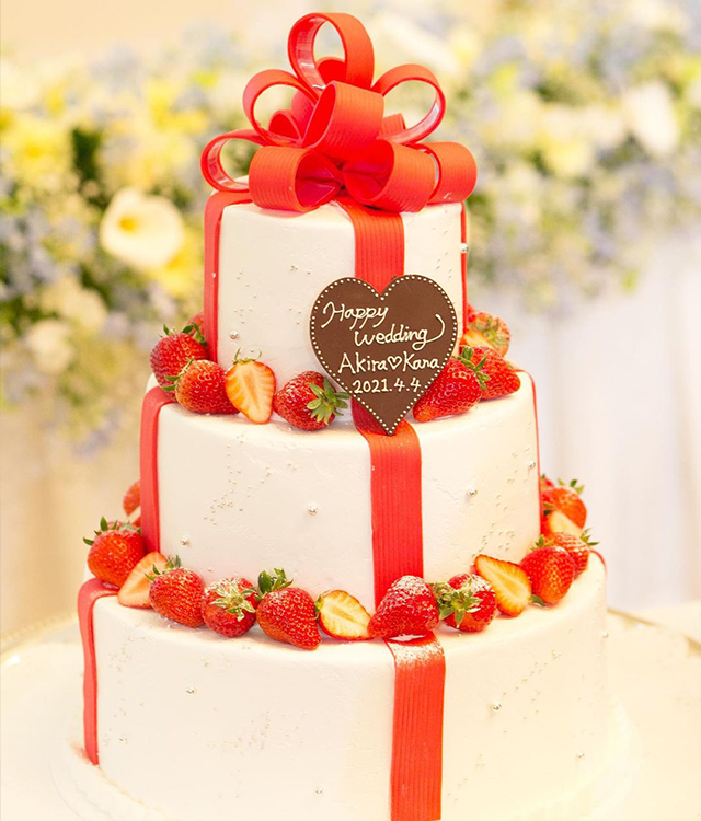 ブライダル〜ウェディングケーキ、二次会ケーキ、引き菓子・プチギフトもお任せください！窯出しチーズ・西洋菓子＆カフェのシャンティーヒラノ