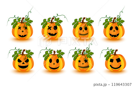 不気味なバルーンの絵文字お化けハロウィーンの怖い顔分離 3 D レンダリングで曲がった口と三日月の目, かぼちゃのイラスト, かぼちゃ, ハロウィン3d背景壁紙画像素材無料ダウンロード- Pngtree