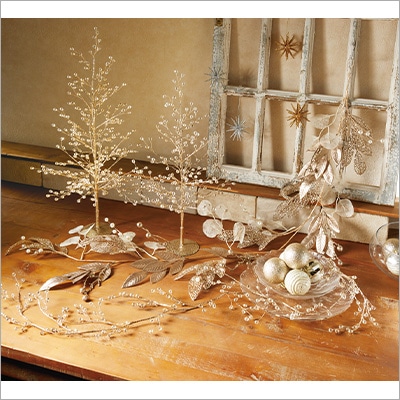 ホワイトクリスマスのディスプレイの写真・画像素材-Snapmart スナップマート