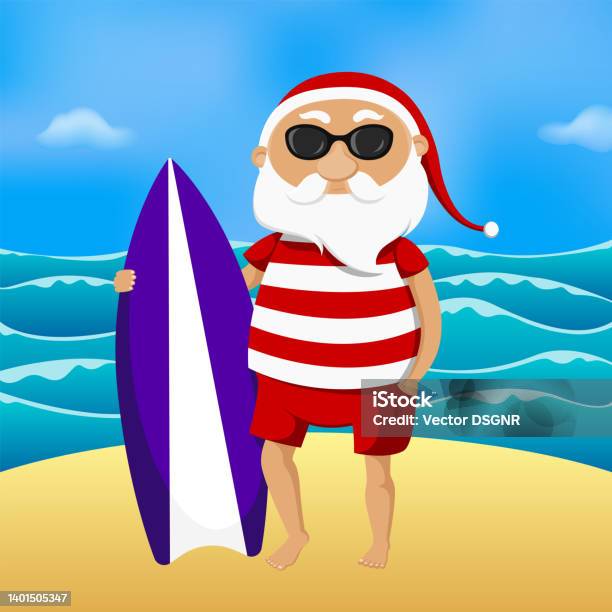 クリスマスを前に「波乗りサンタ」 サーフィン教室恒例イベント