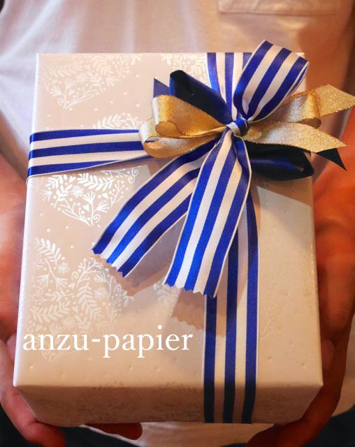 作業動画 友達の誕生日プレゼントをラッピングするハンドメイド無印良品韓国手作り