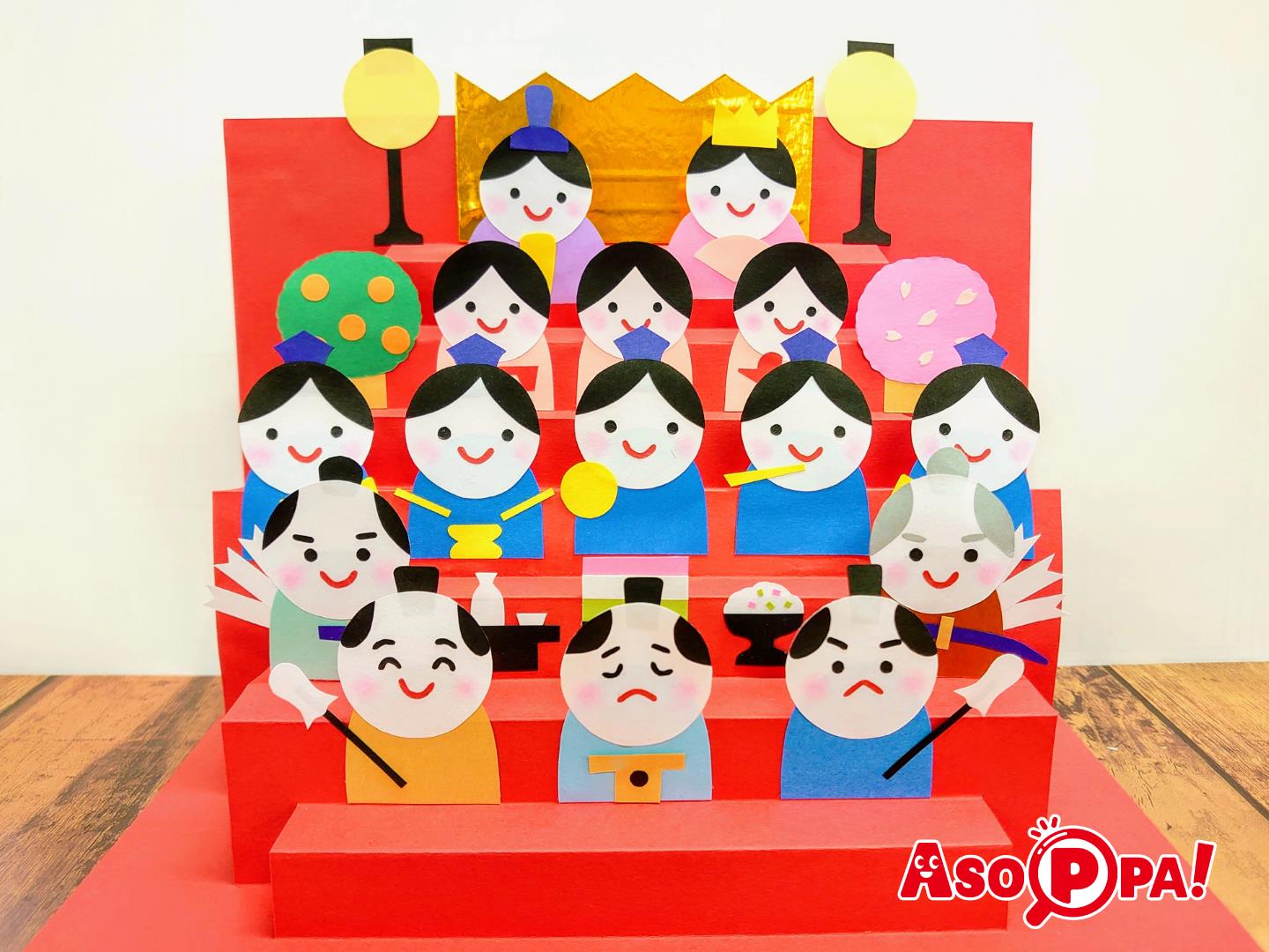 幼児〜小学生 簡単・かわいいひなまつり工作10選！季節の工作アイデア集- こうさくポケット