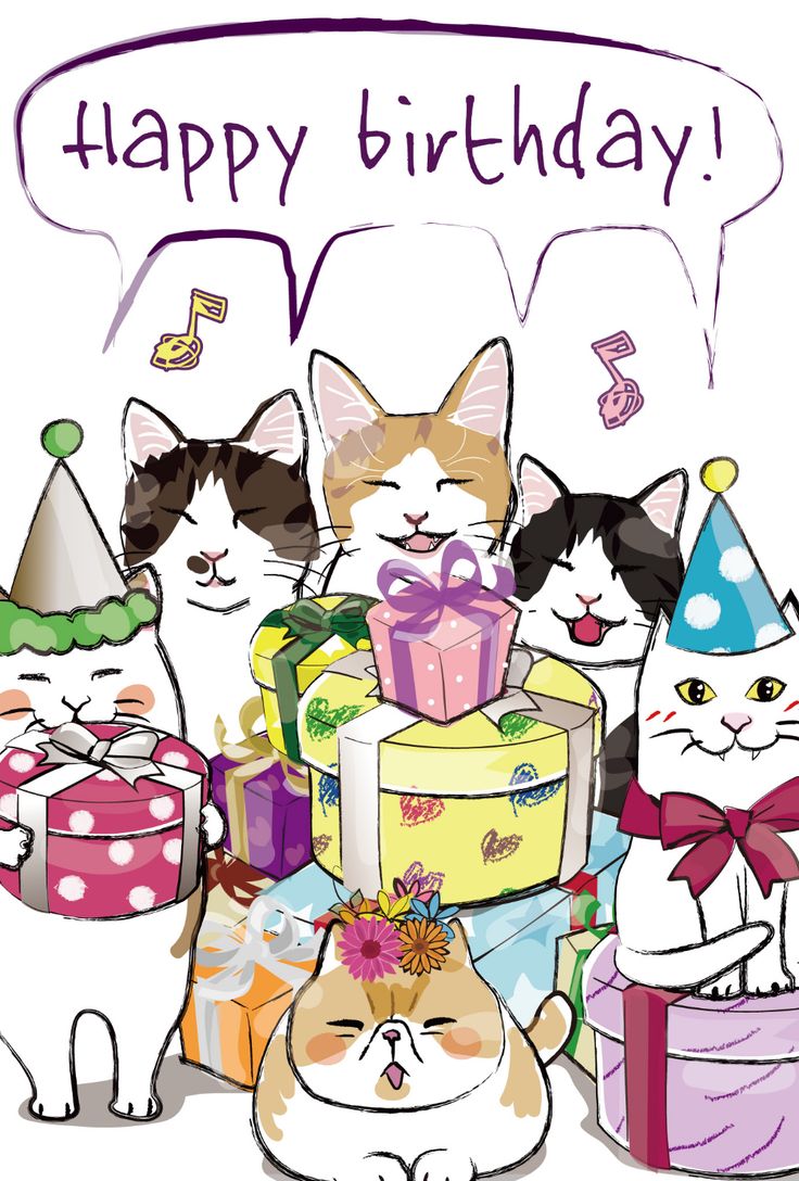 Happy Birthday バースデーカードテンプレートイラスト 名前入力欄 写真挿入エリア のイラスト素材87457012- PIXTA