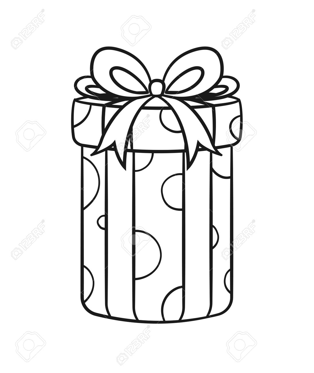 クリスマスのぬりえ素材ぬりえパーク