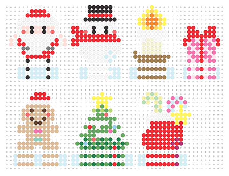 やってみよう！アイロンビーズ 30 ～雪だるま～ボーネルンドショップ そごう横浜店ブログボーネルンドショップ