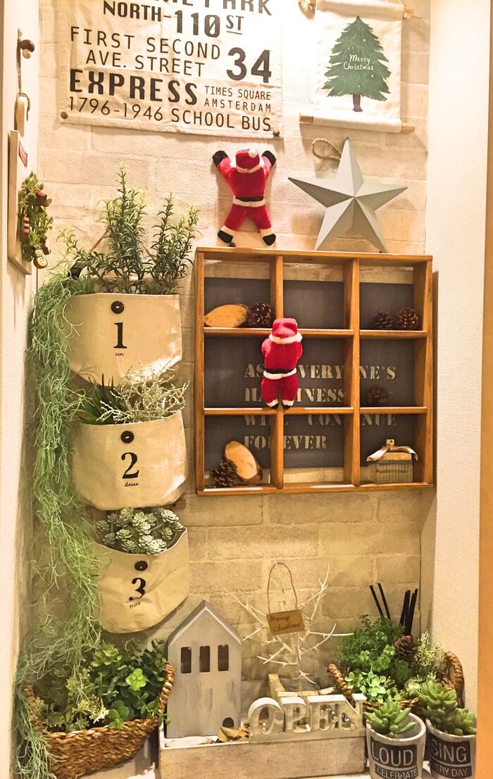 どれがお好み？クリスマス時期のインテリアの参考に「クリスマスディスプレイ」特集キナリノ