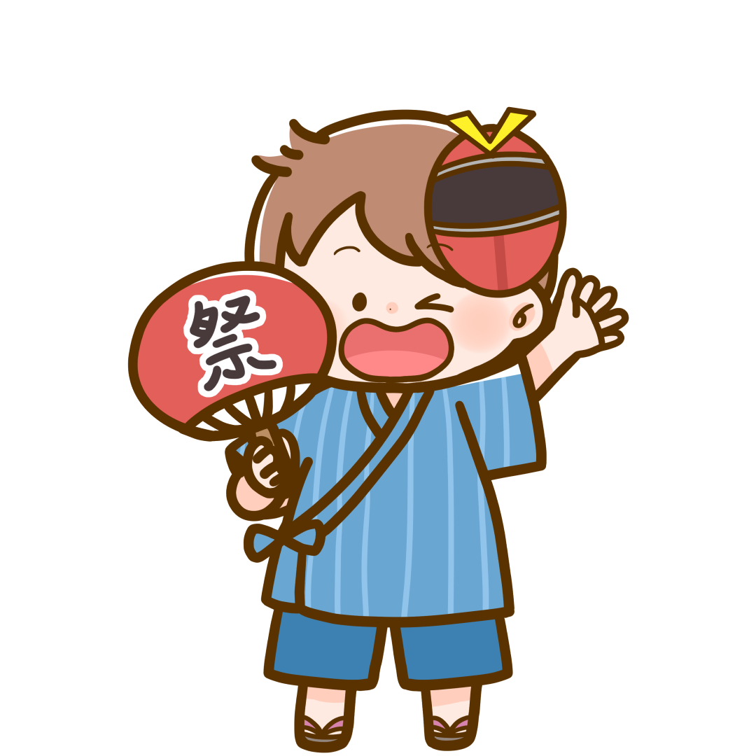 手描き ポップで可愛い夏祭りのイラスト素材のイラスト素材65146636- PIXTA