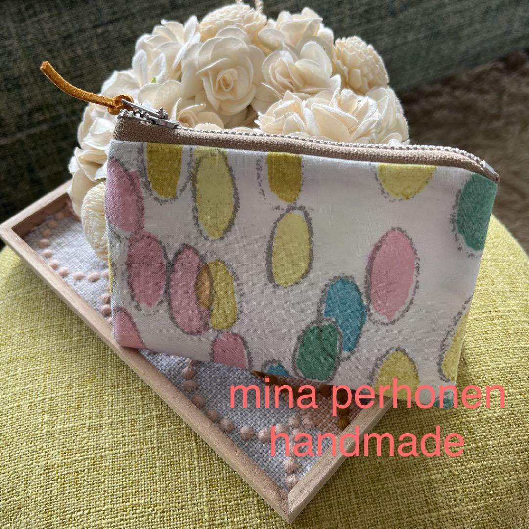 100均 手ぬぐい リメイク ポーチ更 紗