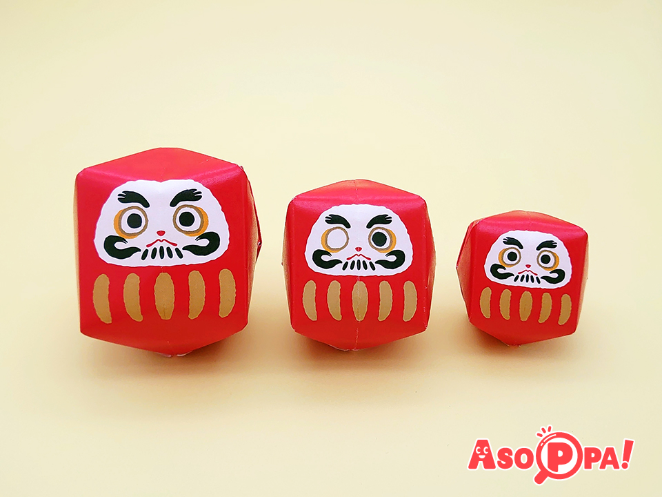 お正月飾り手作り！ 折り紙だるまの「しめ飾り」を子どもと作ろう工作・自由研究All About