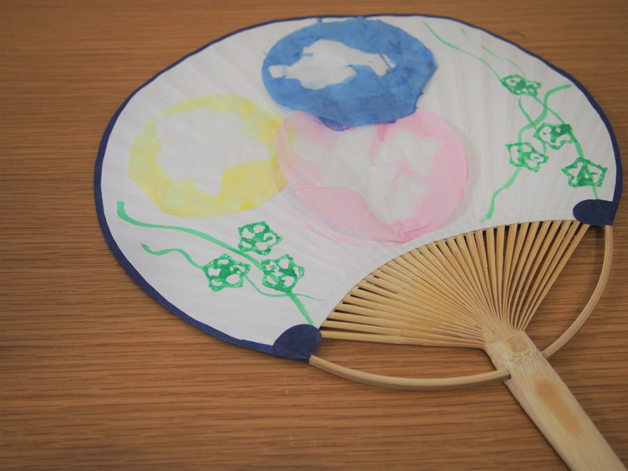 今年もうちわ作り公式 グッドタイムホーム調布