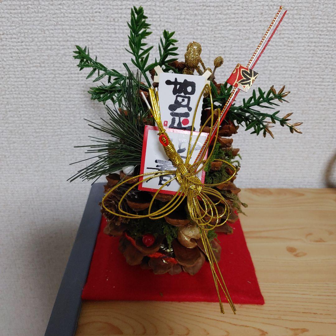 お正月飾り♪特大ポンポン松ぼっくりちりめん細工和風インテリア元旦しめ縄干支年始年賀雛祭り その他置物 ちりめん遊びー雅ー 通販16994638Creema クリーマ