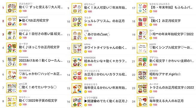 2025年の年賀状 巳年 のスタンプ素材：イラスト無料