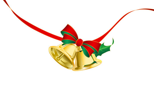 クリスマスベルのイラストの簡単な描き方かくぬる工房