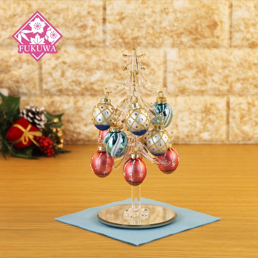 ガラス細工ツリー 市川硝子製作所ガラスのクリスマス・オブジェ ※数量限定※ 予約