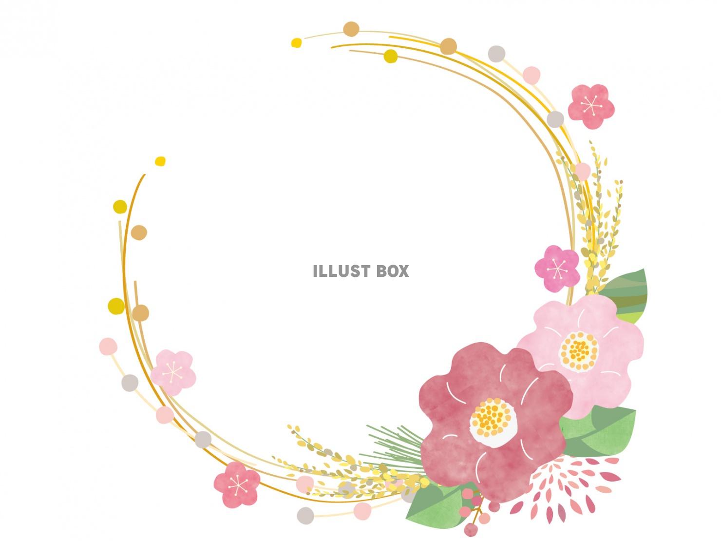 お正月の背景デザインイラスト - No: 22987351無料イラスト・フリー素材なら「イラストAC」