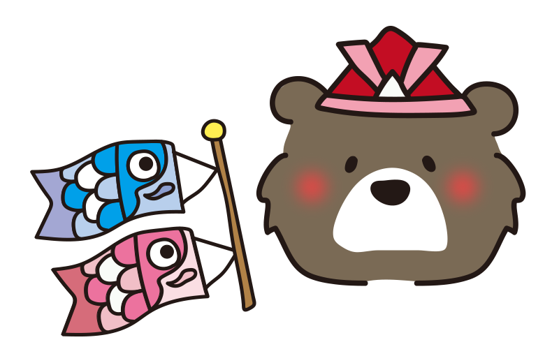 手書きイラスト無料こどもの日 兜イラストダウンロード