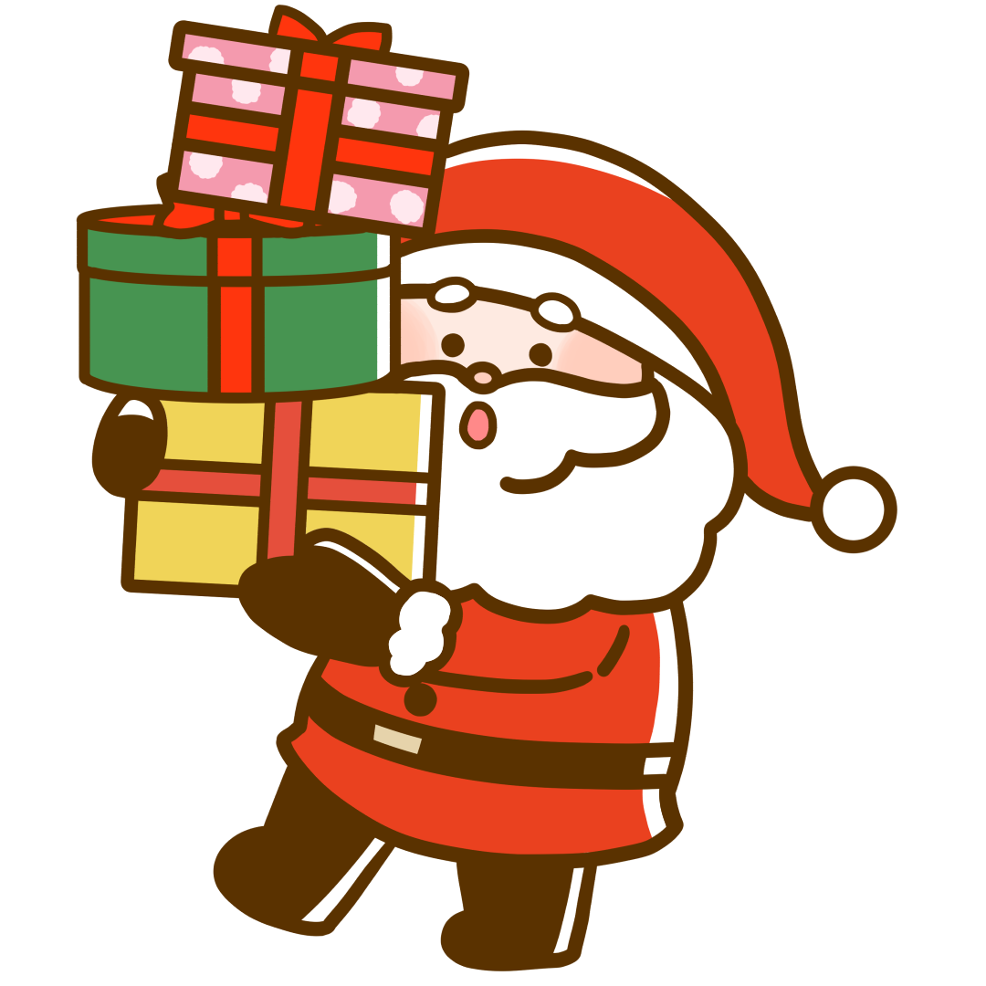 可愛いサンタさんのイラスト - サンタ イラスト 無料 - Free Transparent PNG Clipart Images Download