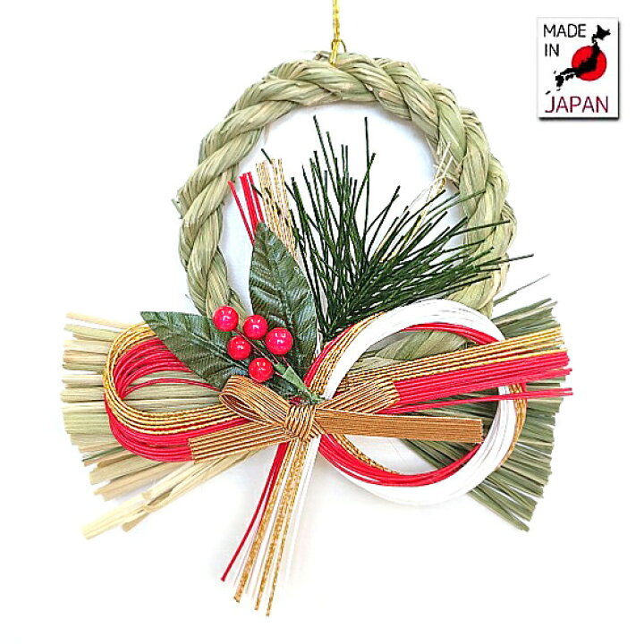 予約販売 超早割 正月飾り 神前挙式 紅白 南天の実 ナンキンハゼ しめ縄 しめ飾り ナチュラル リース しめ縄・しめ飾り Ayakaiflower通販 16636077Creema クリーマ
