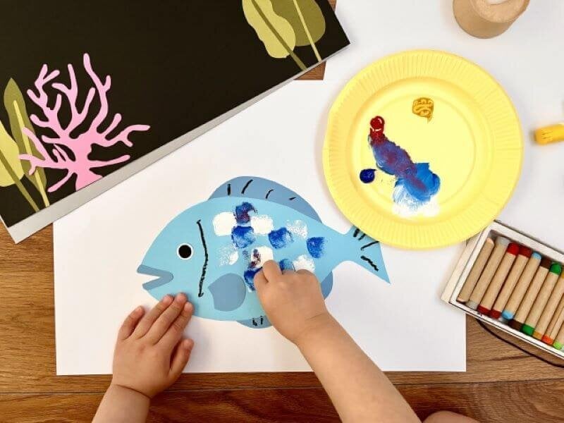 夏祭り製作にじいろ保育園ブログ