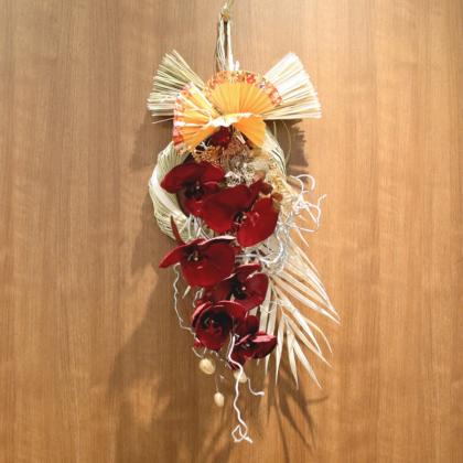 お正月水引リースお飾り pink gold しめ縄・しめ飾り pluieflower 通販 16977206Creema クリーマ