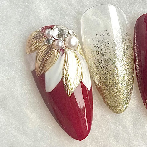 お正月のネイルデザイン一覧ネイルクイック