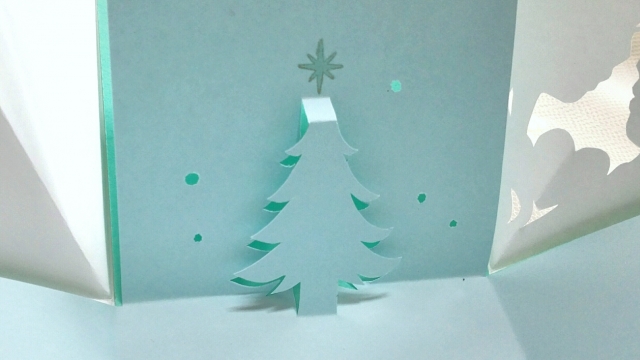 ポップアップカード クリスマスカード 教会 型紙無料配布中: ひまじん日記