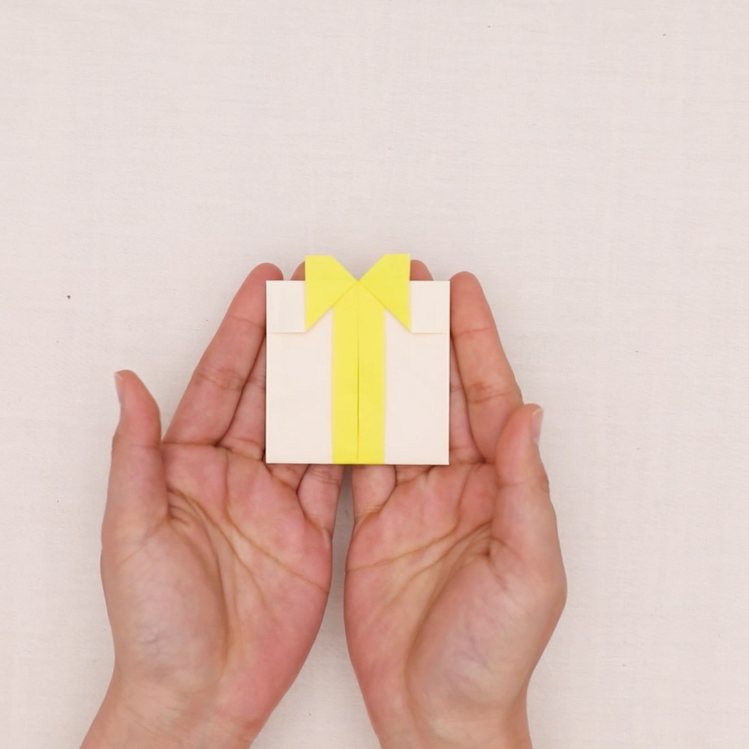 折り紙 プレゼントボックス 作り方 クリスマス 飾り