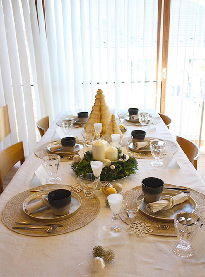 海外のおしゃれなクリスマステーブルコーディネート画像Interior Design Box 海外の使えるインテリア術