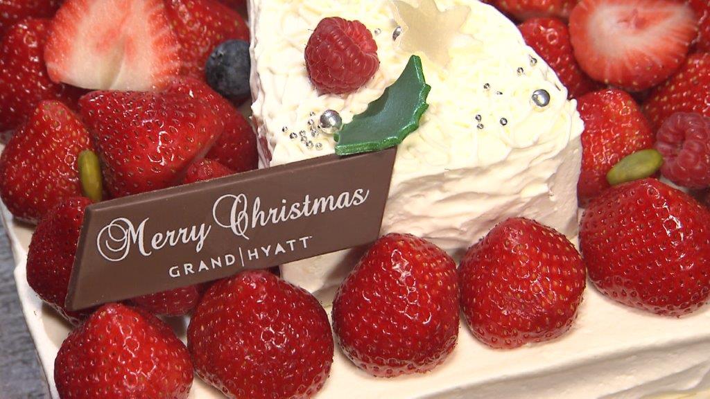 グランド ハイアット 福岡2023年クリスマスケーキ、ビターチョコのブッシュ・ド・ノエルなど - ファッションプレス