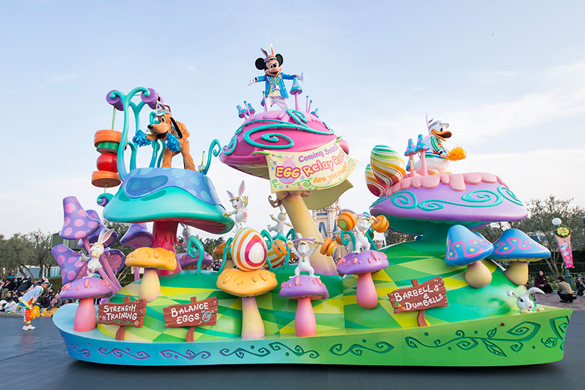 東京ディズニーランド：「ズートピア」のジュディとニックがパークデビュー イースターイベントに登場 - 毎日キレイ