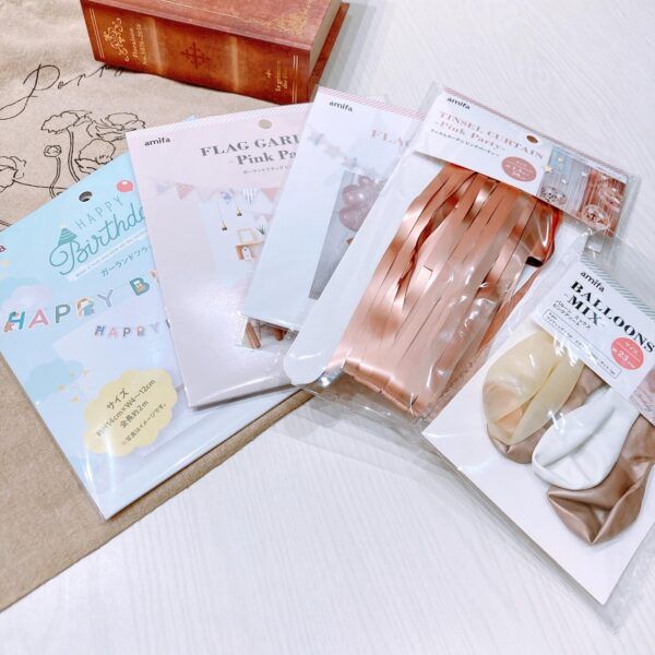 セリア こんな物まで売ってるの！？お誕生日のネームプレート♡&あんふぁん