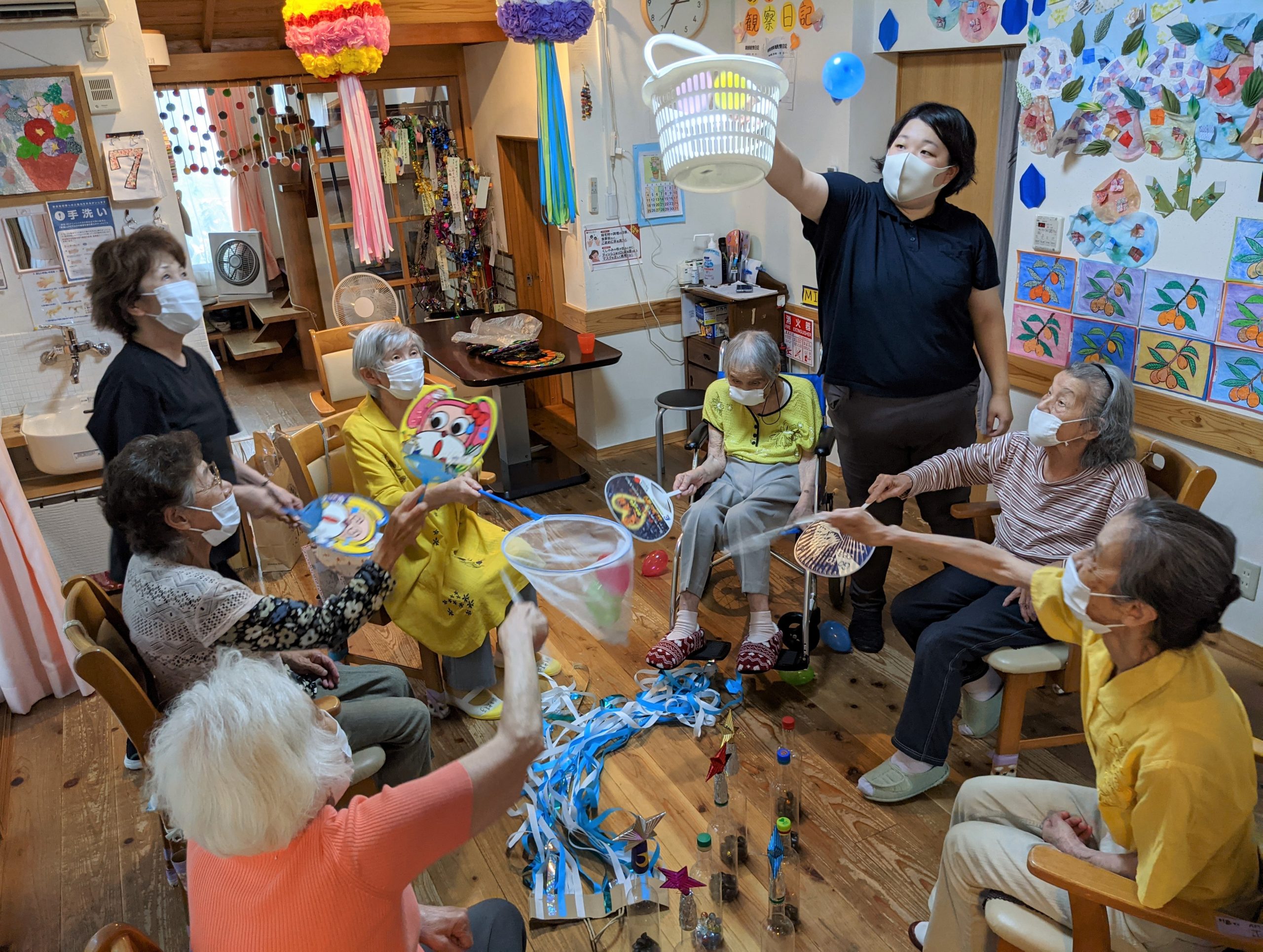 通リハ 七夕レクリエーション🎋✨医療法人行堂会 ナーシングホーム大樹