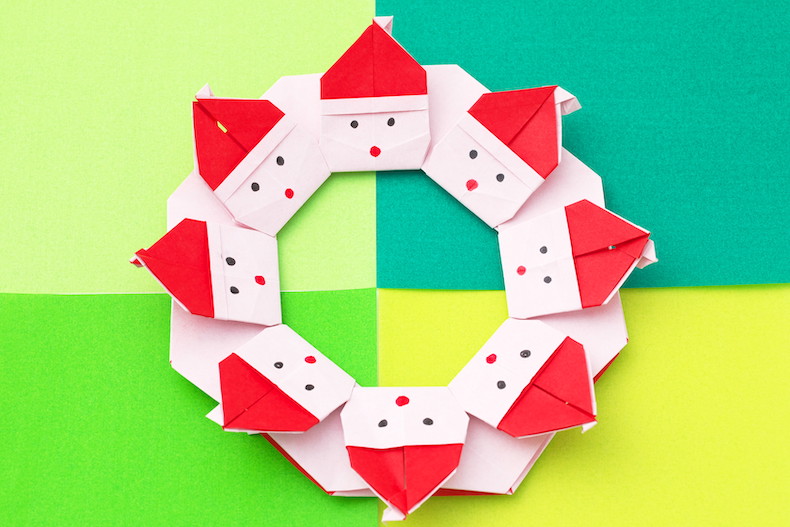 かんたんな折り紙 クリスマス特集How to fold origami “Christmas Special”