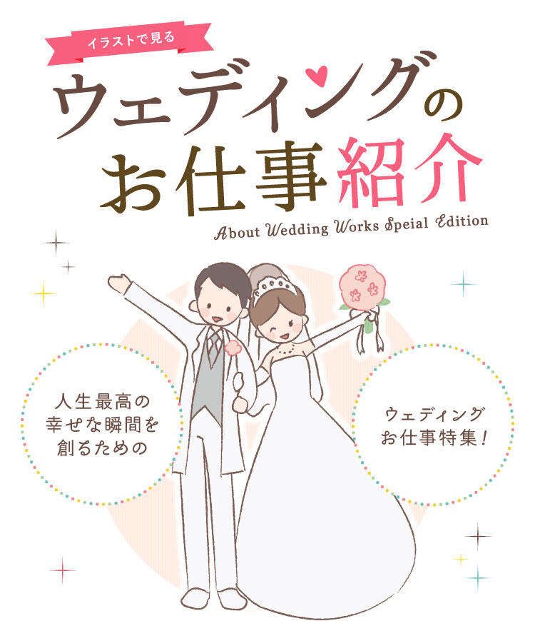 ウェディングプランナー イラスト