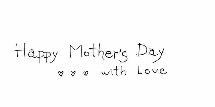 605 Happy Mothers Day Type High Res Illustrations - Getty Images