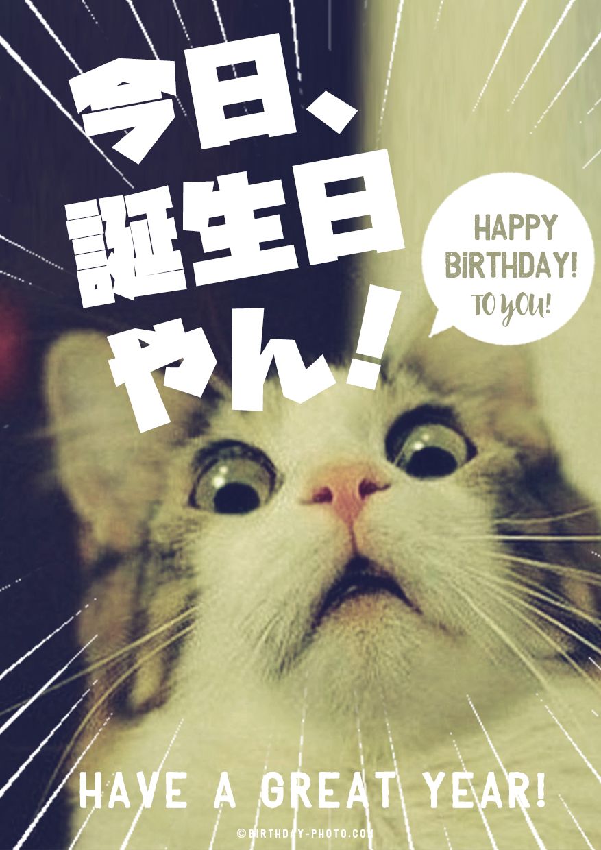 誕生日の人に贈る特別な動画