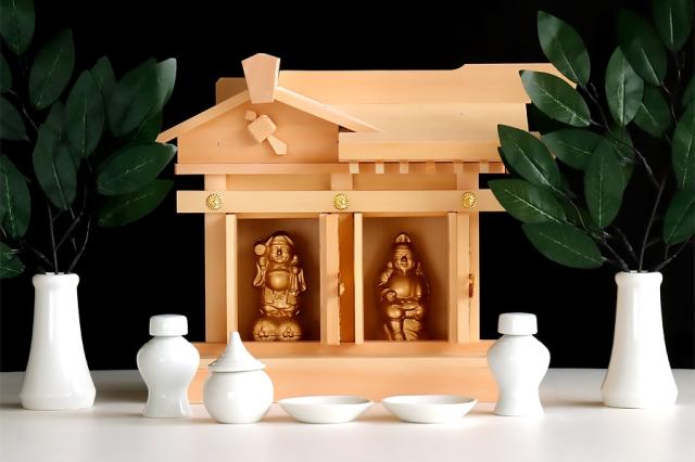 大黒様と恵比須様を神棚へお祀りする方法 - 神棚の販売 製作 設置なら福岡の伝統風水オフィス大渓水