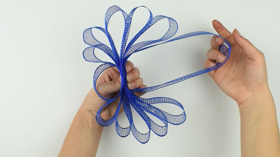 楽天市場 手作りキット 上品なふっくらリボンリース レシピ付き宅配便: まんま母さんのりぼん