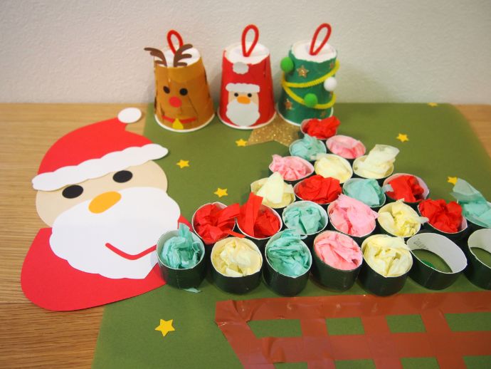 クリスマス会の楽しい出し物ダンス