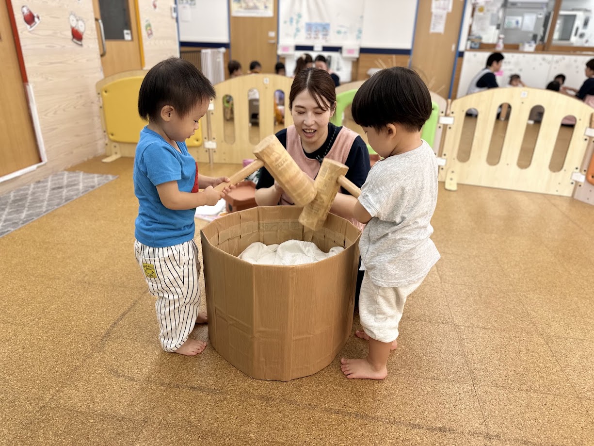 ひょっこり月見うさぎを探せ！ゲーム弘恩苑デイサービスセンタ