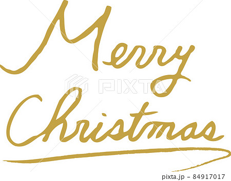 手書きのクリスマス カードのセット。明けましておめでとう！メリークリスマス！かわいいクリスマスのご挨拶の写真。のイラスト素材・ベクター Image89057337