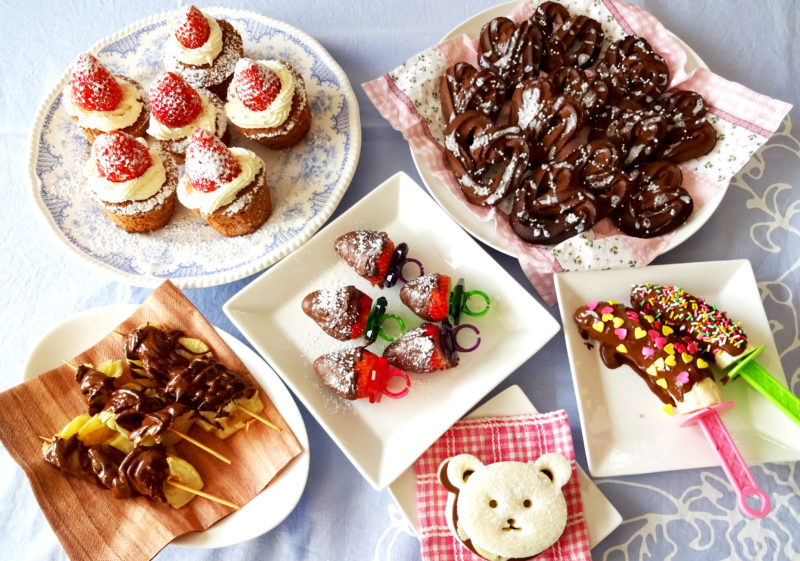 デコってかわいい簡単友チョコ