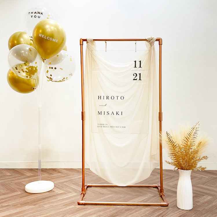 ゲストにびっくりサプライズ♡ウェルカムスペースに仕掛けたい、二つの最新演出＊